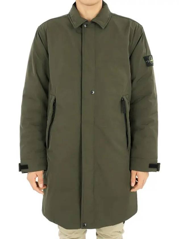 Men's Wappen Patch Jacket Khaki - STONE ISLAND - BALAAN 3