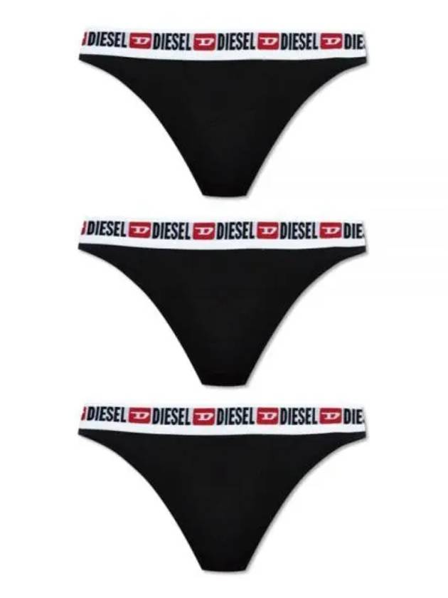 Women's Logo Panties Black 3 Pack - DIESEL - BALAAN 2