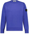 Wappen Patch Crew Neck Sweatshirt Royal Blue - STONE ISLAND - BALAAN 3