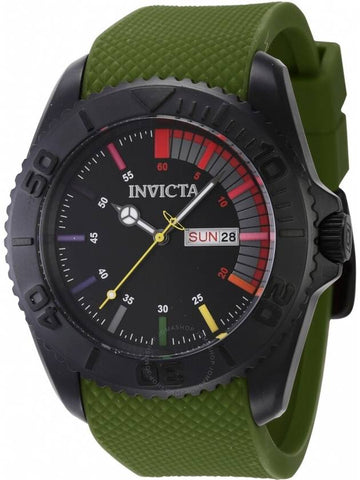 Invicta Pro Diver Date Day Quartz Black Dial Men's Watch 44736 - INVICTA - BALAAN 1