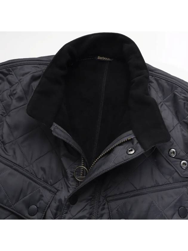 International Ariel Polar Quilted Jacket Charcoal - BARBOUR - BALAAN 5