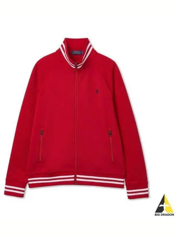 double knit track jacket red - POLO RALPH LAUREN - BALAAN 1