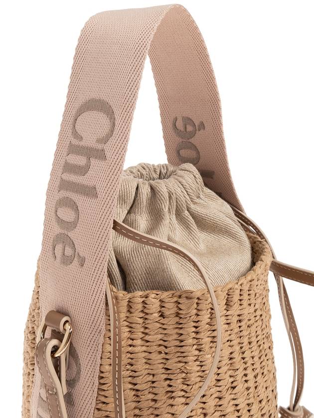 Woody Small Bucket Bag Beige - CHLOE - BALAAN 6