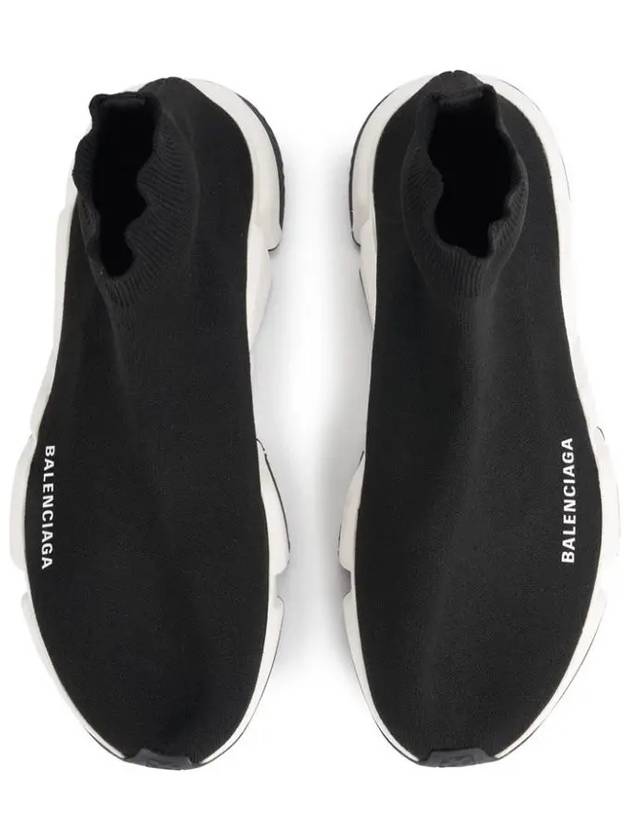 Speed Trainer High Top Sneakers Black - BALENCIAGA - BALAAN 5