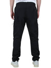 Chrome R Regular Zipper Cargo Straight Pants Black - CP COMPANY - BALAAN 5