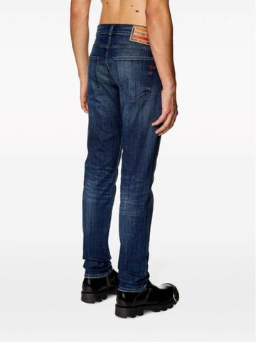 D Strukt Slim Fit Straight Jeans Blue - DIESEL - BALAAN 1