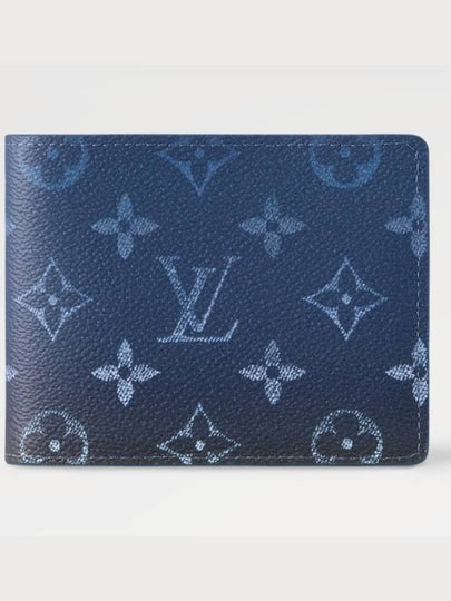 Multiple Wallet Monogram Gradient Blue Men s Bicycle M11547 - LOUIS VUITTON - BALAAN 2