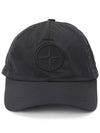 Nylon Logo Ball Cap Black - STONE ISLAND - BALAAN 3