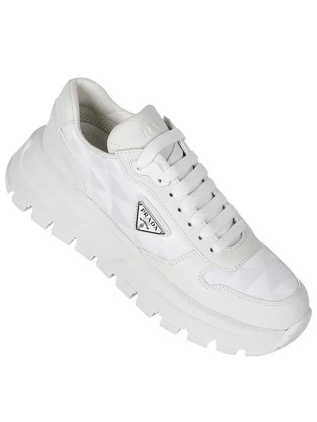 Prax 01 Low Top Sneakers White - PRADA - BALAAN 2