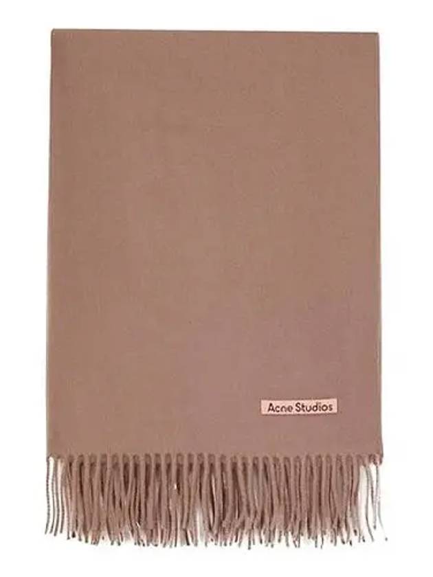 Canada New Oversized Fringe Muffler Caramel Brown - ACNE STUDIOS - BALAAN 2