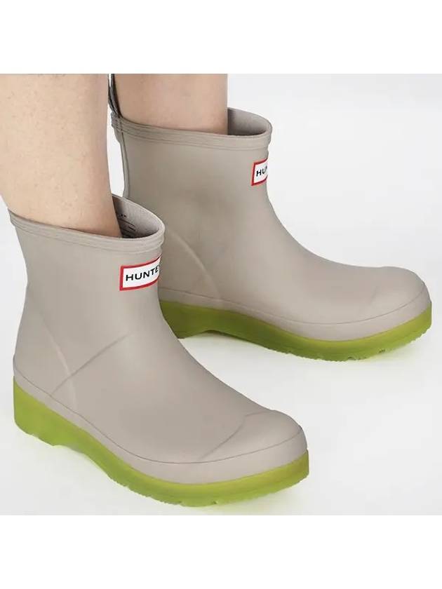 Play Short Translucent Sole Rain Boots Skimming Stone - HUNTER - BALAAN 2