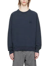 Bold Fox Head Patch Oversized Sweatshirt Navy - MAISON KITSUNE - BALAAN 3