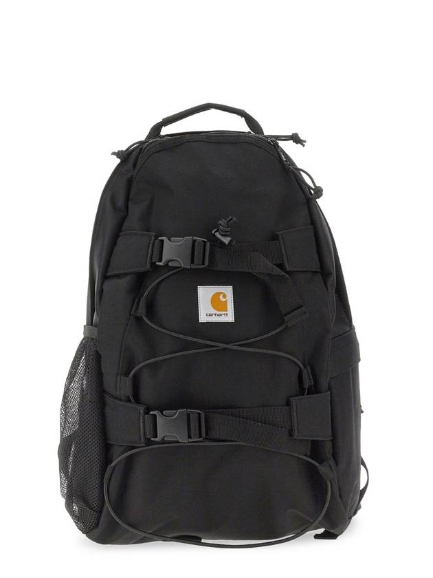 Kickflip Polyester Backpack Black - CARHARTT WIP - BALAAN 1