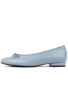 Ballerina Ribbon Flat Shoes Sky - LECHROMAQI - BALAAN 1