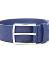 Intrecciato Leather Belt Blue - BOTTEGA VENETA - BALAAN 6