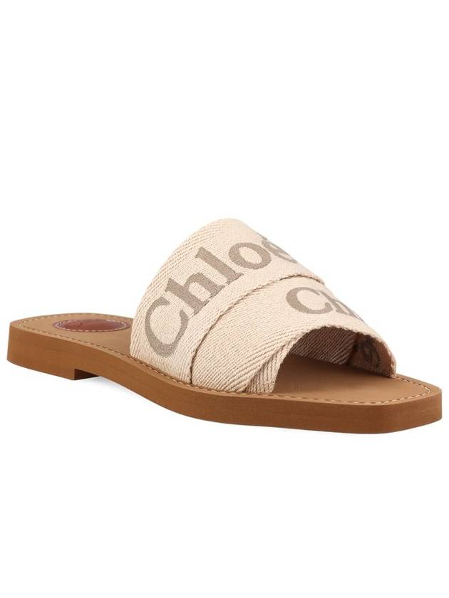 Woody Flat Mules Blush Beige - CHLOE - BALAAN 3