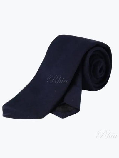 Cotton Blend Tie Navy - HUGO BOSS - BALAAN 2