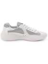 Men's America's Cup Low Top Sneakers White - PRADA - BALAAN 3