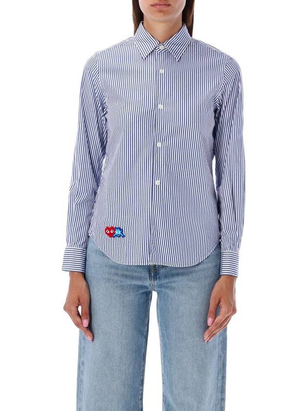 Comme Des Garçons Play Pixel Shirt - COMME DES GARCONS PLAY - BALAAN 1