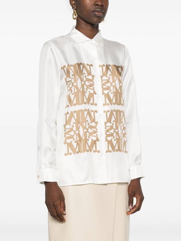 legno shirt white - MAX MARA - BALAAN 3