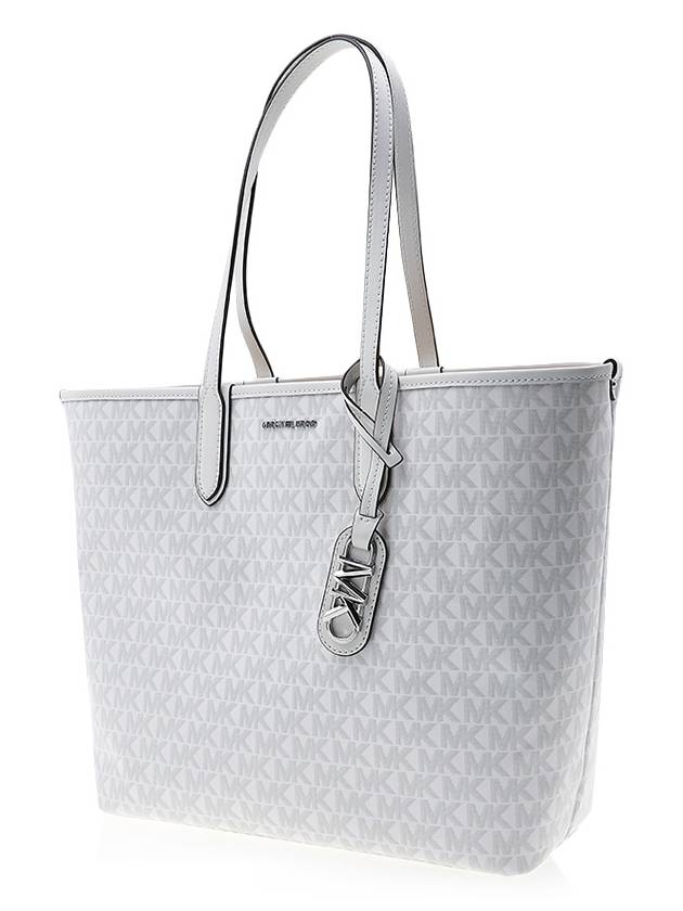 Eliza Logo Print Large Tote Bag White - MICHAEL KORS - BALAAN 4