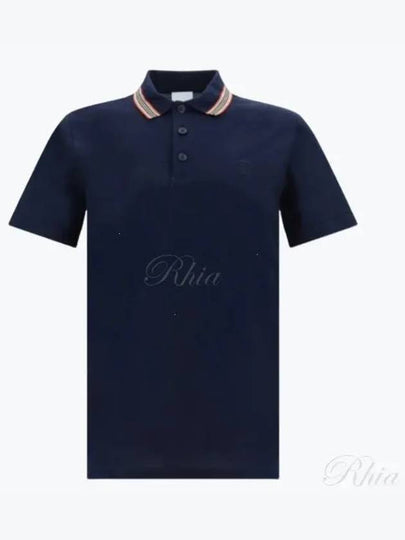 Pierson Polo Shirt Navy - BURBERRY - BALAAN 2