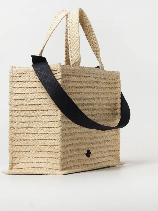 JP Raffia Tote Bag Beige - PATOU - BALAAN 3