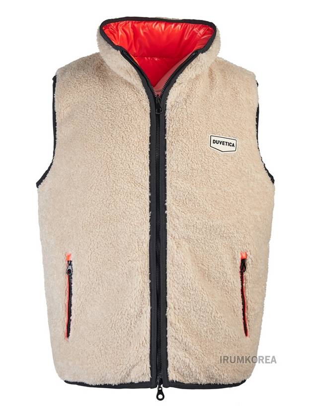 Algorab Logo Reversible Vest Orange - DUVETICA - BALAAN 6