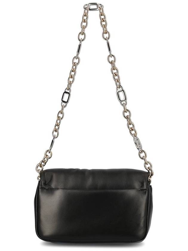 Viv' Choc Mini Leather Shoulder Bag Black - ROGER VIVIER - BALAAN 4