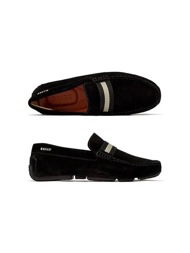 Men's Pierced 101 Loafers Black - BALLY - BALAAN 2