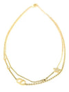 Petit CD Double Necklace Gold - DIOR - BALAAN 2