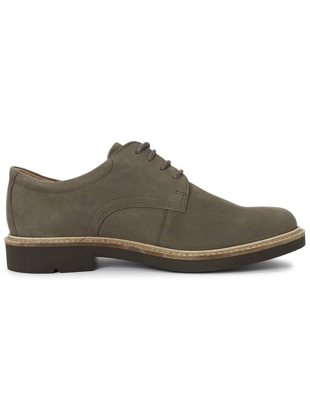 Men's London Metropole Derby Grey Nubuck - ECCO - BALAAN 5