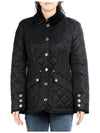 Corduroy Color Diamond Quilting Jacket Black - BURBERRY - BALAAN 2