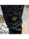 Men's Wappen Patch Cargo Track Pants Navy - STONE ISLAND - BALAAN 5