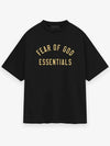 Jersey crew neck short sleeve t shirt black 125BT244190F - FEAR OF GOD ESSENTIALS - BALAAN 1