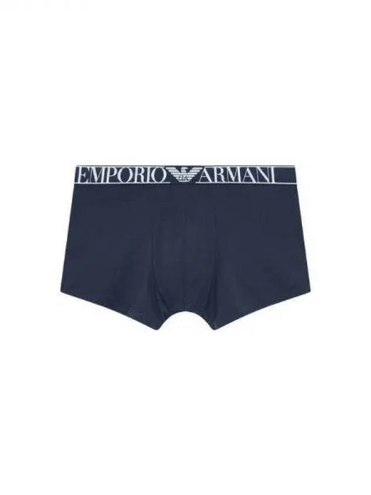 UNDERWEAR Men s Embossed Logo Banding Cotton Drose Marine 271728 - EMPORIO ARMANI - BALAAN 1