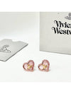 Petra Stud Earrings Rose Pink - VIVIENNE WESTWOOD - BALAAN 2