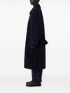 Alpaca Wool Duffel Coat Black - LEMAIRE - BALAAN 4