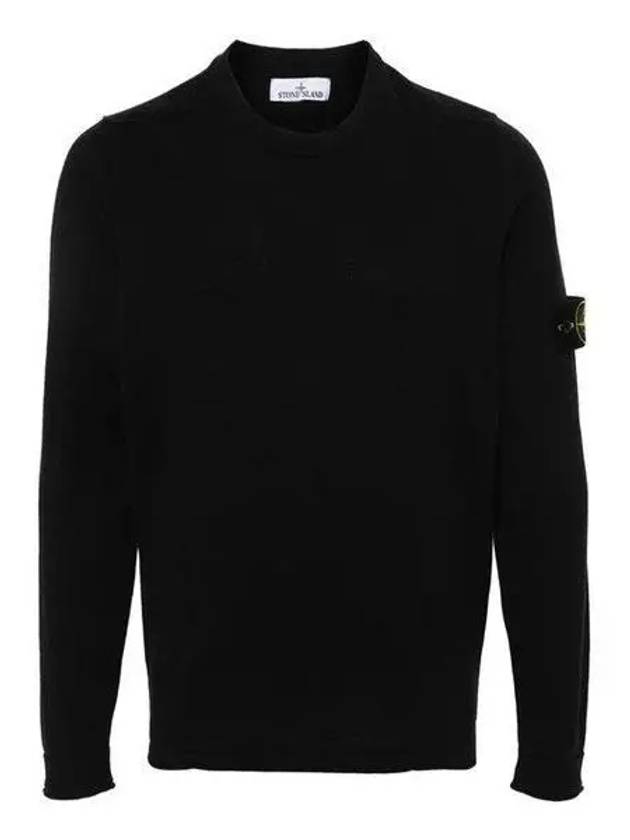 24SS 532B9 Wappen Patch Crew Neck Knit 1007770 - STONE ISLAND - BALAAN 1