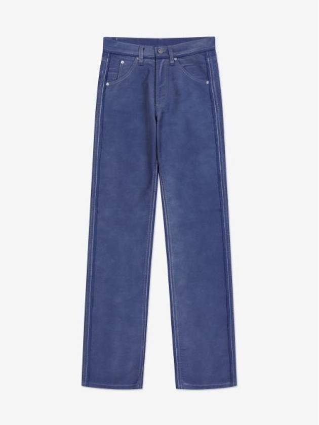 Distressed Cotton Straight Jeans Blue - MAISON MARGIELA - BALAAN 2