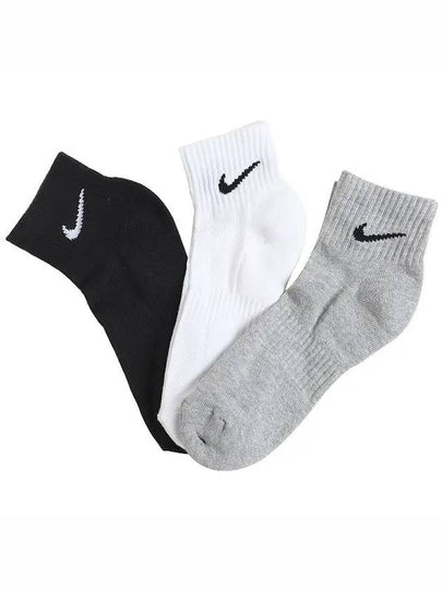 Everyday Cushioned Ankle Socks 3 Pack - NIKE - BALAAN 2