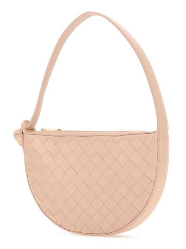 Intrecciato Sunrise Small Shoulder Bag Pink - BOTTEGA VENETA - BALAAN 3