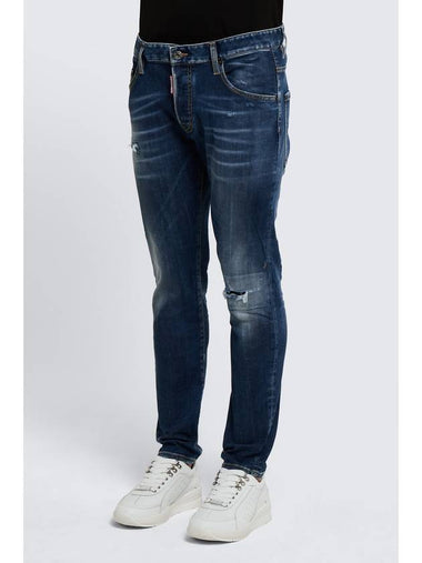 23 fw Distress Effect Skinny Jeans S79LA0063S30789470 B0270476974 - DSQUARED2 - BALAAN 1