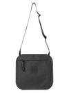 Rubber Reps Cross Bag Black - CP COMPANY - BALAAN 6