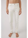 Straight Denim Jeans White - ACNE STUDIOS - BALAAN 3