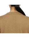 Benares Pure Wool Knit Top Brown - MAX MARA - BALAAN 8