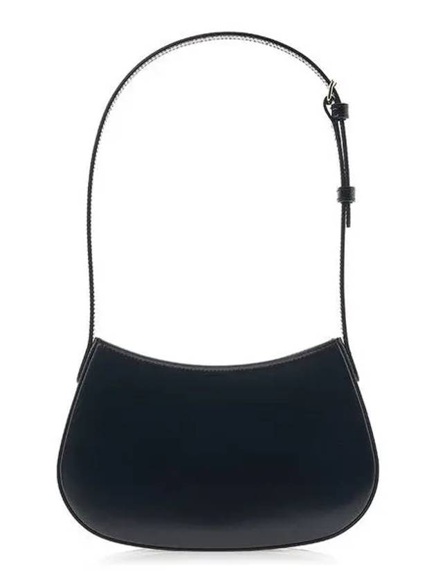 Tilly Medium Shiny Calfskin Shoulder Bag Black - CELINE - BALAAN 5