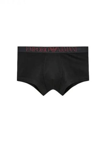 UNDERWEAR Men s Glitter Logo Band Drawn Black 270817 - EMPORIO ARMANI - BALAAN 1