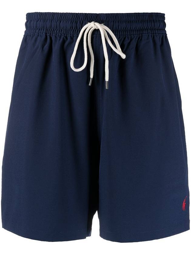 Red Pony Logo Traveler Swim Shorts Navy - POLO RALPH LAUREN - BALAAN.