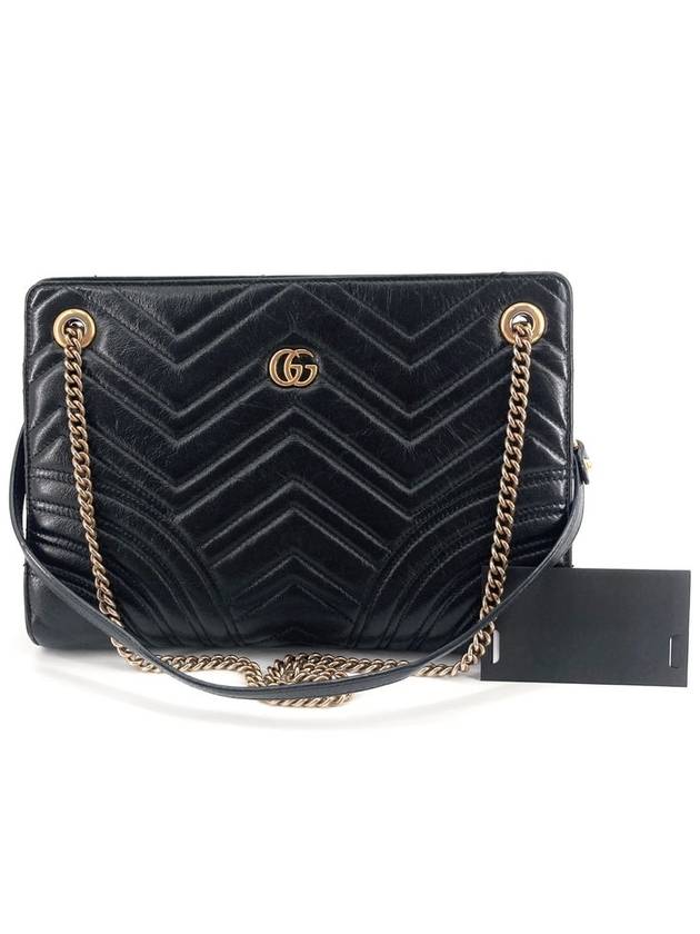 GG Marmont Matelasse Chain Shoulder Bag 524592 - GUCCI - BALAAN 1